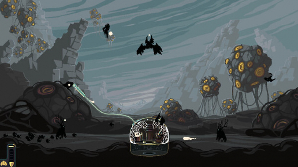 Tower-Defense-Aufbauspiel Dome Keeper mit satten 60 Prozent Rabatt auf Steam