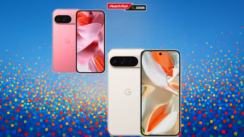 Mit Gemini-KI und versandkostenfrei: Keiner liefert Google Pixel 9 (Pro) aktuell so günstig wie MediaMarkt