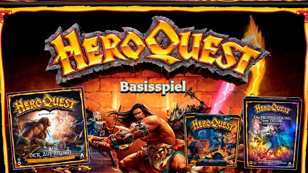 Helden-Rabatte beim Prime Day: HeroQuest-Basisspiele und Erweiterungen günstiger mitnehmen