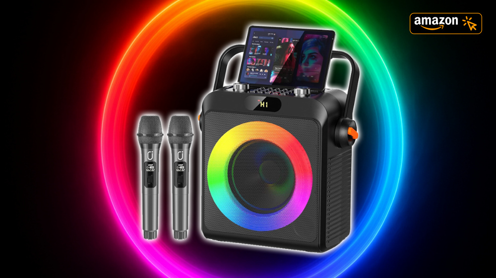 Klingt gut: Vielseitige Karaokemaschine bei Amazon mit 25 Prozent Rabatt