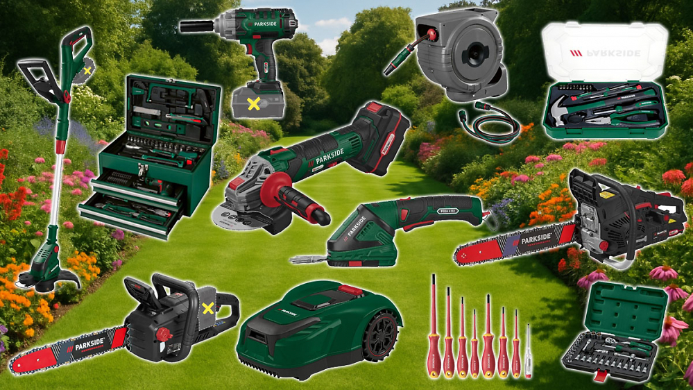 Ungelogen: Lidl wirft Winkelschleifer + 4 Ah Akku für 43 €, Grasschere für 15, Mähroboter für 200 uvm. hinaus