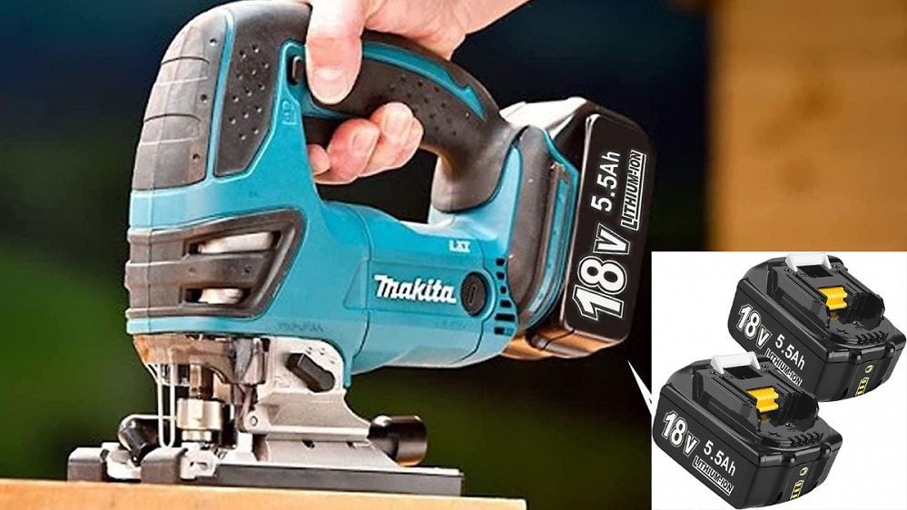 Tausendfach gekauft: 2x 18V-Akku 5,5 Ah für Makita kostet nur ca. 50€