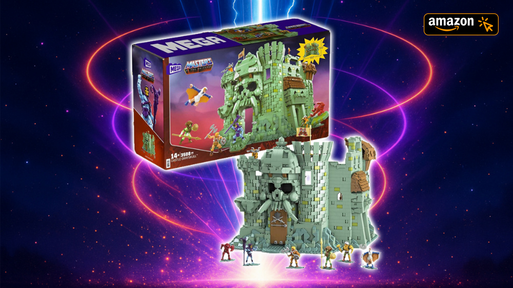 Nur noch heute bei Amazon: "Schloss Greyskull"-Klemmbausteinset im Angebot