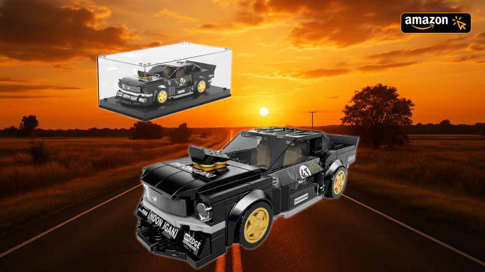Doppelt sparen beim Lego-Konkurrenten| Ford Mustang mit Vitrine zum Tiefstpreis