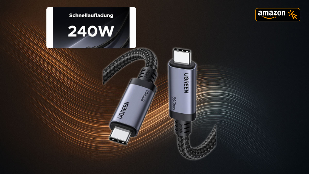 Nie günstiger: Super schnelles USB4-Kabel im kurzfristigen Angebot 