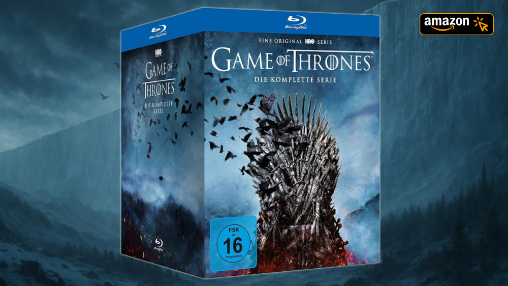 Game of Thrones Komplettbox: alle 8 Staffeln jetzt mit 31 % Rabatt bei Amazon erhältlich