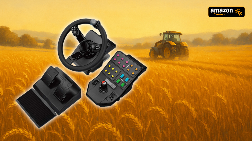 Erntezeit für Schnäppchenjäger: Logitech-Controller-Set für den Landwirtschafts-Simulator stark reduziert