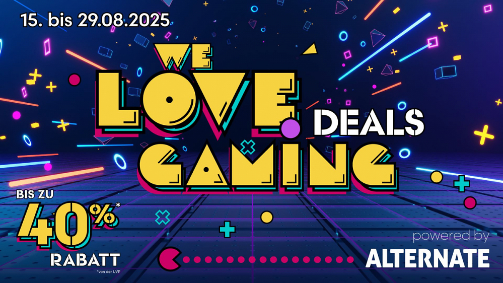 We Love Gaming Deals bei ALTERNATE: Nur noch 1 Tag - jetzt schnell zuschlagen!