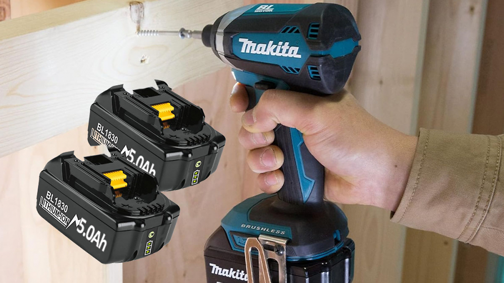 Aktuelles Amazon-Angebot: 2x 18V-Akku 5,0 Ah für Makita - Spar-Set kostet gerade keine 45€