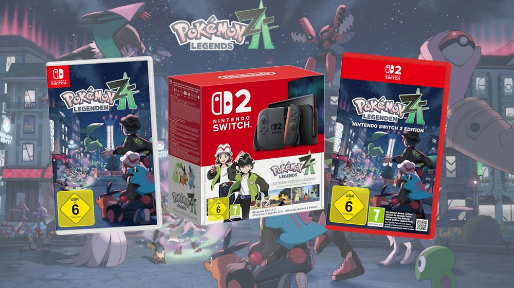 Pokémon-Legenden Z-A: Für Switch & Switch 2 jetzt 10€ günstiger vorbestellen - im Bundle sogar 30€ günstiger