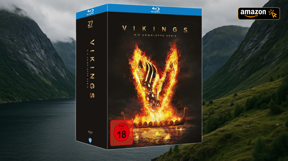 Alle sechs Staffeln auf Blu-ray: Die Vikings-Komplettbox gehört zu den stärksten Prime-Day-Deals für Serienfans