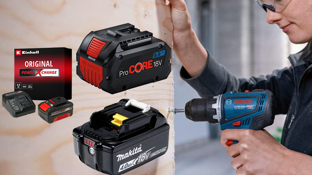 Amazon fegt 18V-Akkus raus: Für Makita, Bosch Pro & Einhell jetzt ab 10 Euro