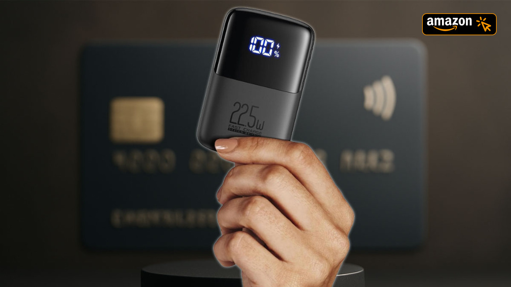 Im Kreditkarten-Format: Powerbank-Bestseller (wieder) zum Jahresbestpreis verfügbar 