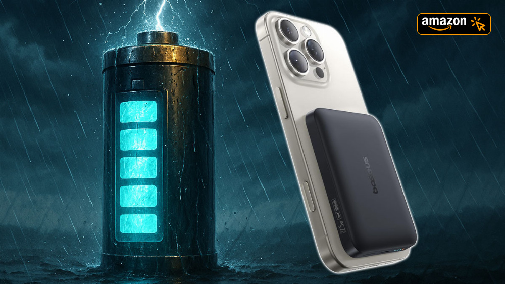Amazon lädt ab: Kompakte MagSafe Powerbank mit 10.000 mAh kurz für unter 20 Euro
