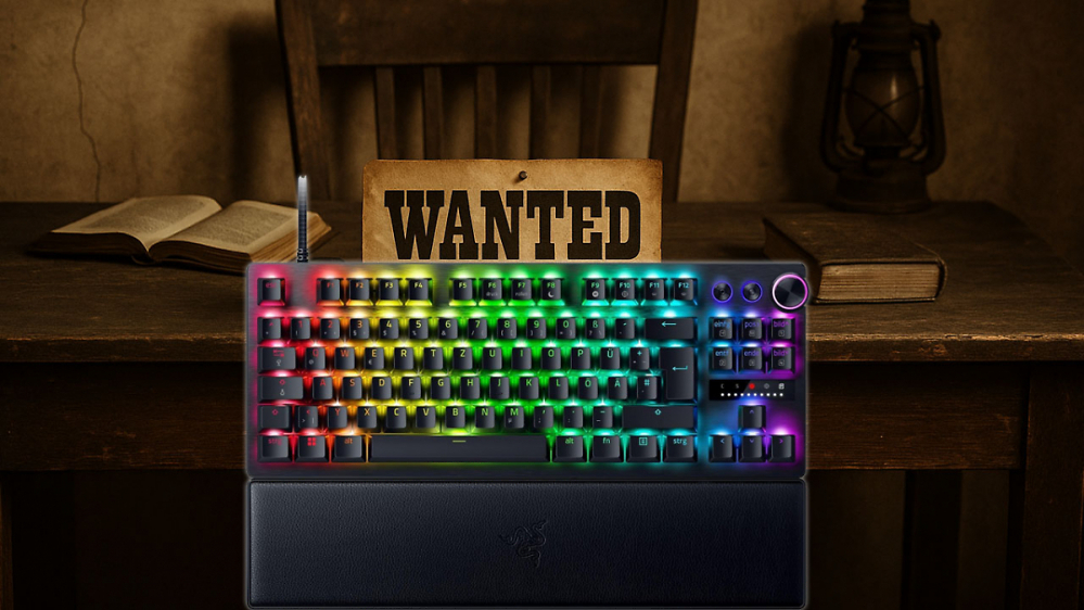 Razer Huntsman V3 Pro TKL im Tiefstpreis-Angebot: Gaming-Tastatur mit Rapid Trigger & Snap Tap so günstig wie nie