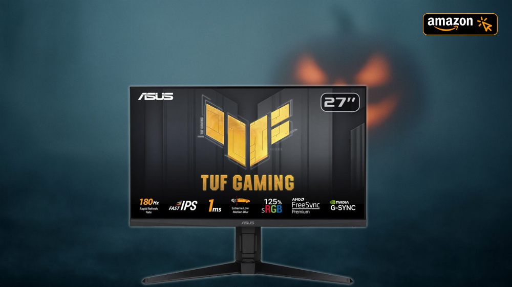 Noch bis Halloween: Asus-Gaming-Monitor mit 180 Hz für unter 120€ günstig wie nie