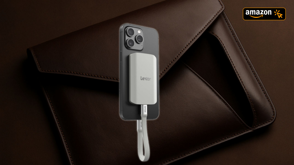 Nur 0,090 €/GByte - Lexar ES5 SSD: Magnetischer Speicher nicht nur fürs iPhone 