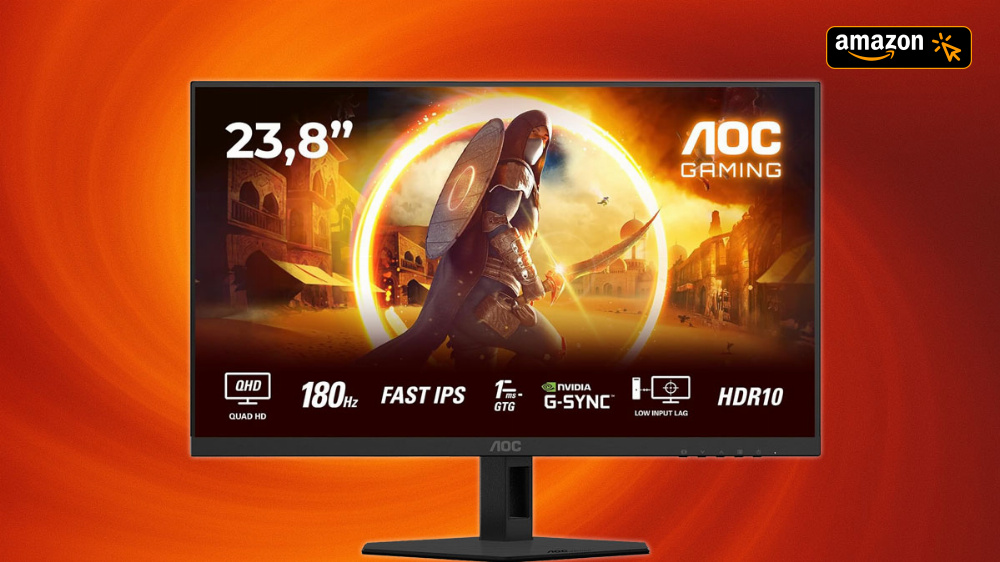 Mit 180 Hz, QHD und HDR10: AOC Gaming-Monitor historisch günstig nicht nur bei Amazon
