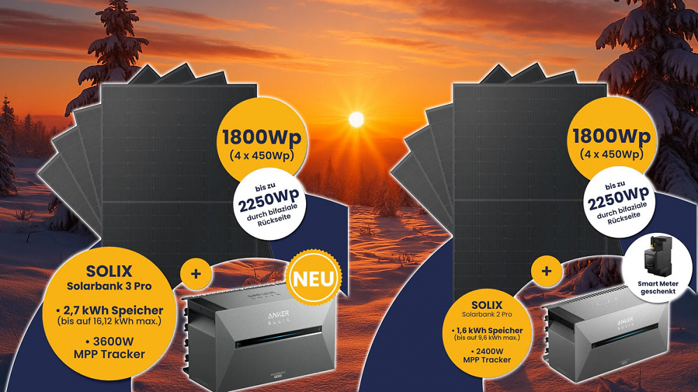 Anker Solarbank 3 oder 2 kaufen? Deutscher Shop reduziert am Black Friday einfach beide