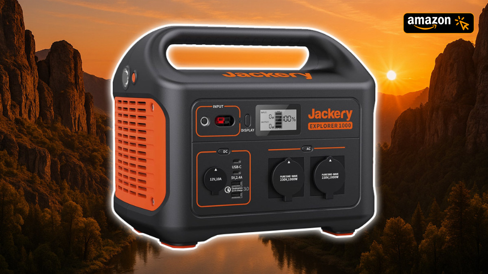Kampfpreis bei Amazon: So günstig gibt es sonst keine Powerstation mit 1.002 Wh Kapazität