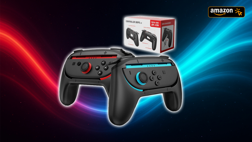 Für Couch-Multiplayer auf der Switch 2: Controller-Griffe für nur 10,99 Euro sichern