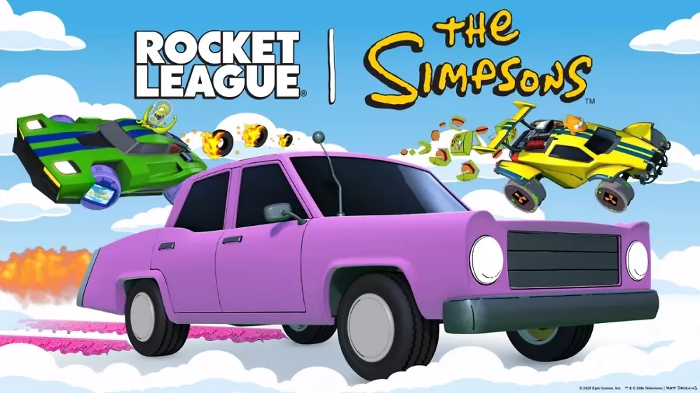Die Simpsons machen jetzt auch Rocket League unsicher: Das steckt im Springfield-Event
