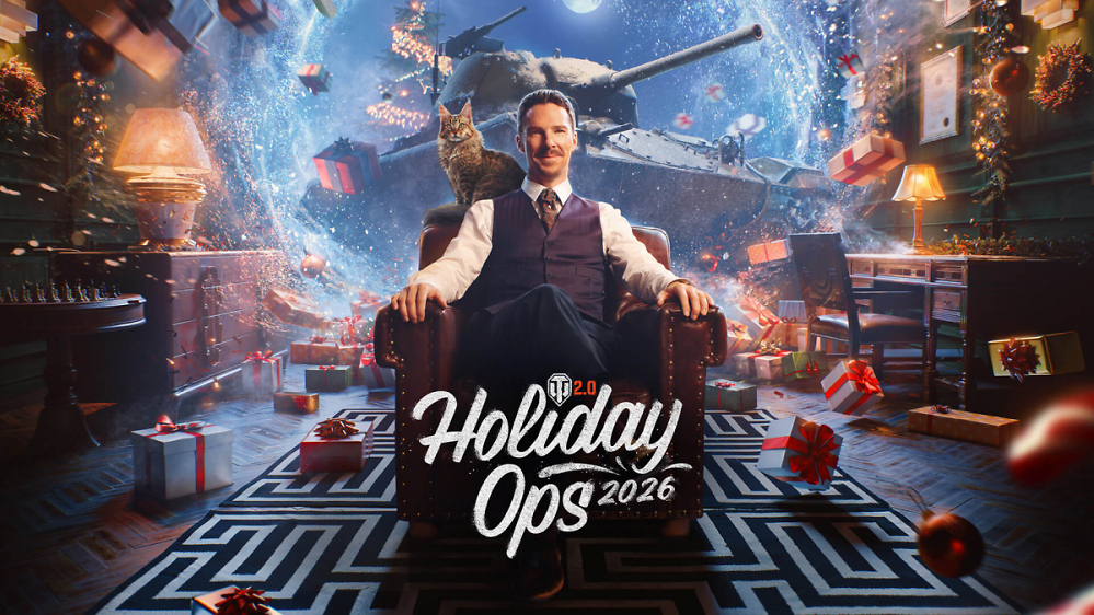 World of Tanks: Benedict Cumberbatch gibt sich in den Holiday Ops 2026 als Kommandant die Ehre