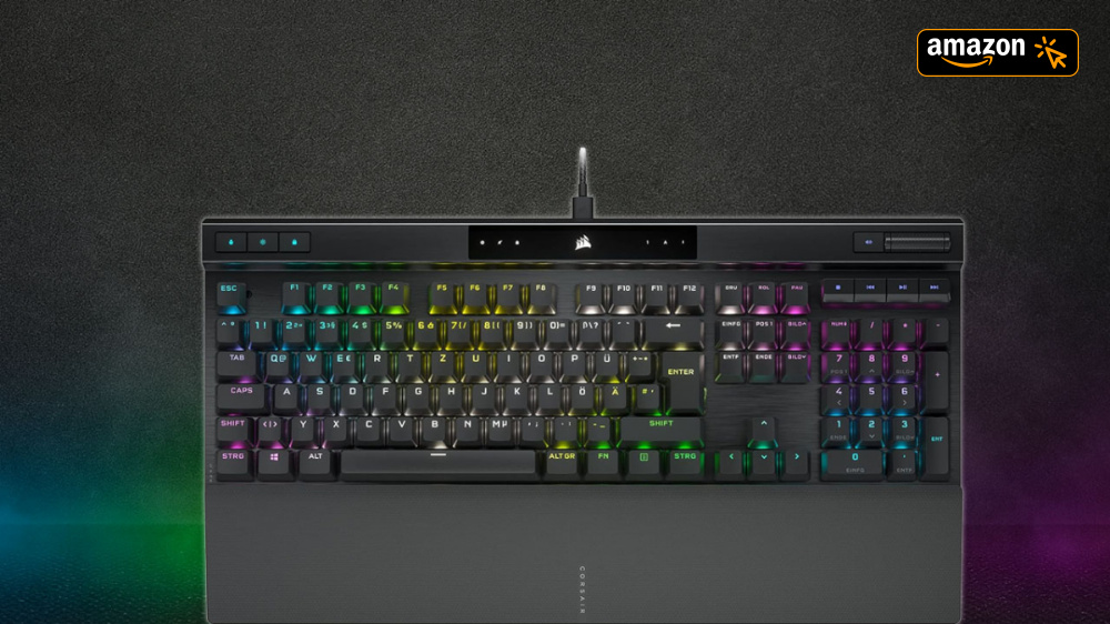 Mit 8000 Hz Polling-Rate und Cherry-Schaltern: Corsair K70 RGB Pro nach dem Black Friday weiter zum Bestpreis 