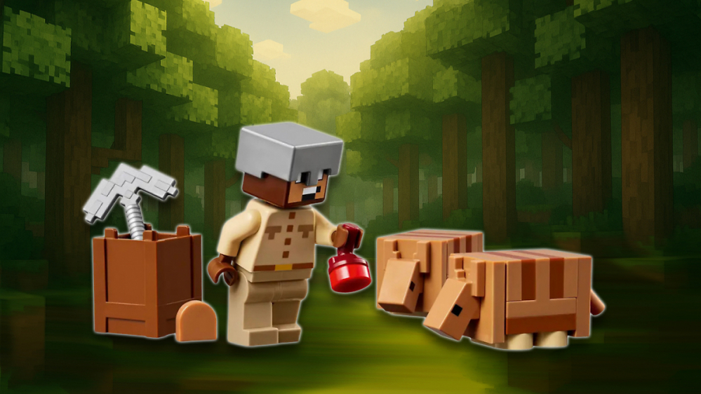 10.000 Mal gebuddelt: Die Lego Gürteltiermine wird zum unerwarteten Minecraft Dauerbrenner