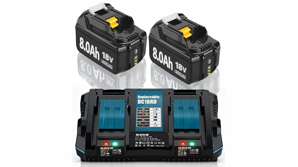 Niedrigpreis-Deal: 18V Akku kompatibel mit Makita für 20 € bei Amazon - auch Set mit Ladegerät günstiger