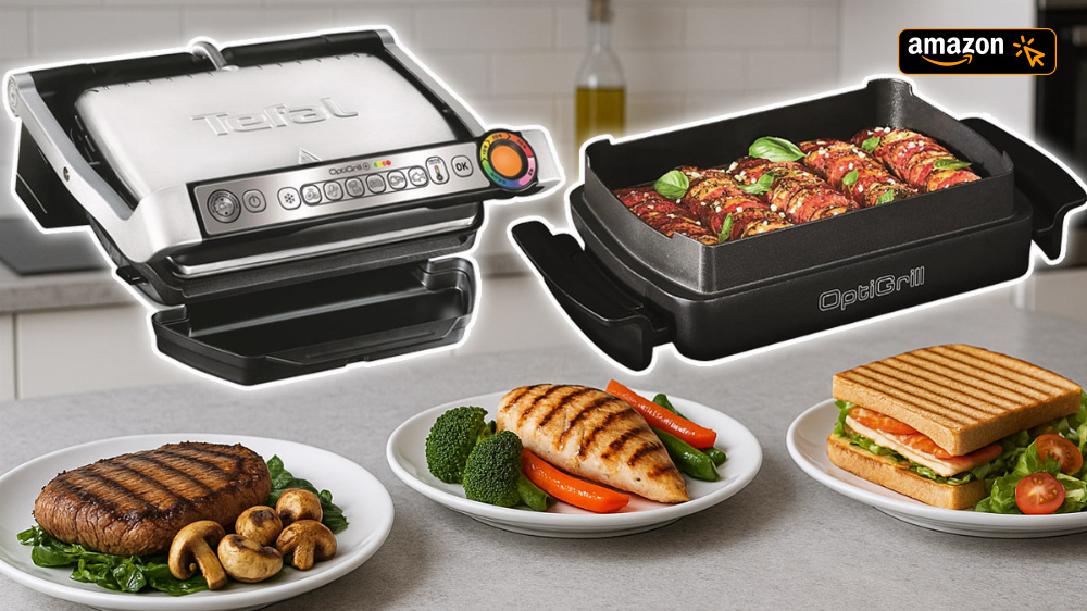 Tefal Optigrill war noch nie so günstig: Amazon haut vielseitigen Kontaktgrill zum Top-Preis raus