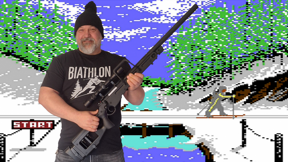 40 Jahre Winter Games: Was für eine Sportsgaudi - C64-Fans schaffen echte Biathlon-Mod im Spieleklassiker