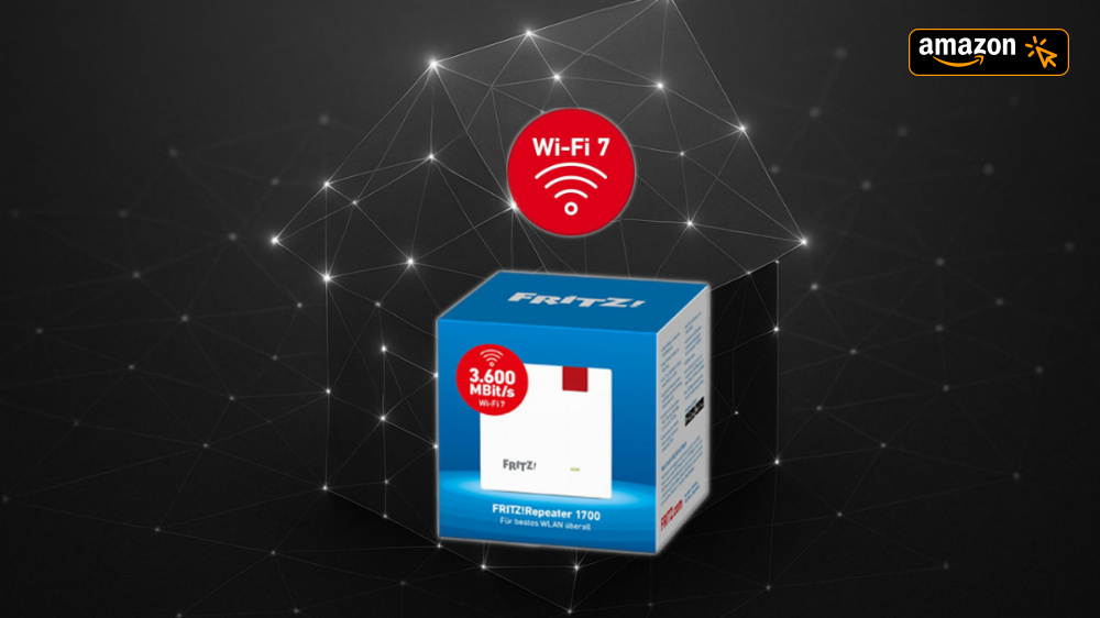 MediaMarkt vs. Amazon im Preis-Duell - Wo ist der FritzRepeater 1700 mit Wi-Fi 7 günstiger?