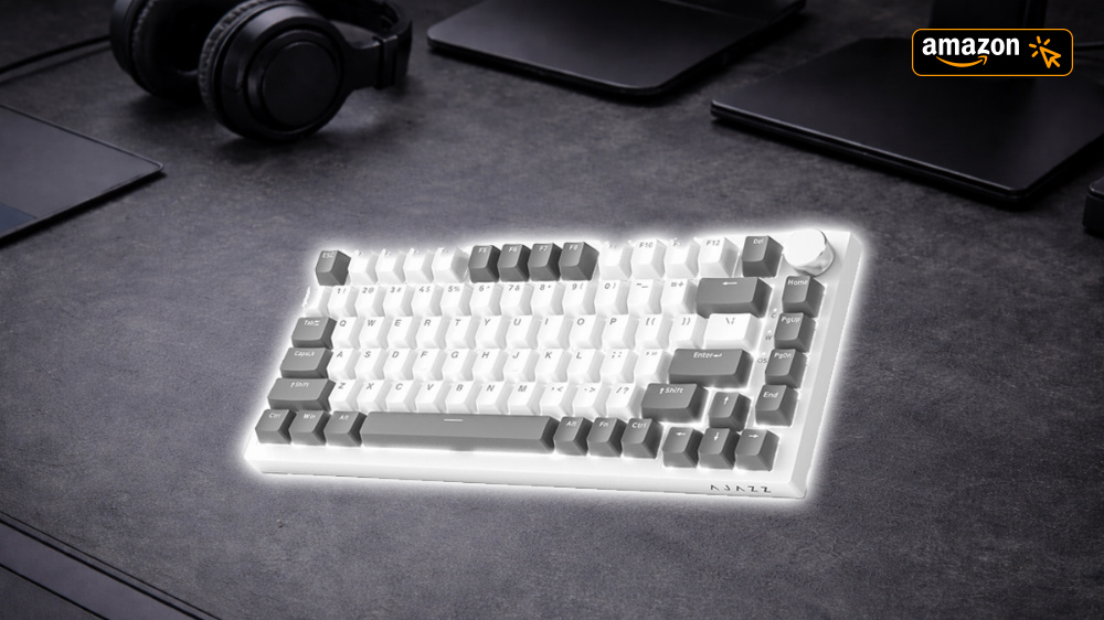 Mechanische Tastatur mit Hot-Swap-Funktion: Bei Amazon für weit unter 50 € im Angebot