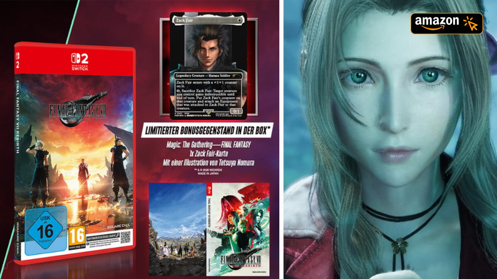 FF7 Rebirth für Switch 2 vorbestellen? Diese exklusive Magic-Karte könnte zum Problem werden
