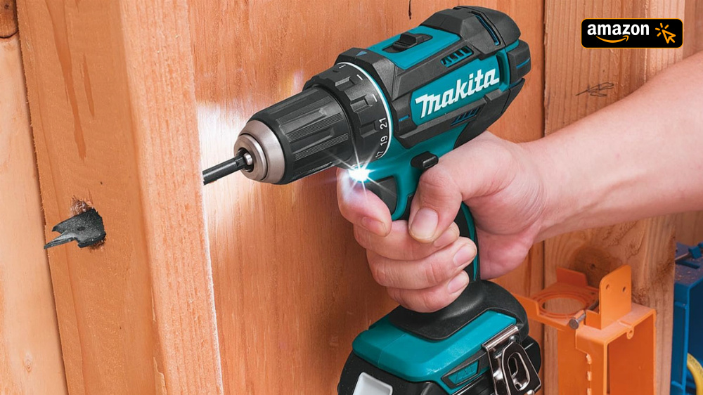 Bestverkaufter 18V-Akkuschrauber bei Amazon zum Bestpreis: Makita Bohrschrauber DDF482Z - stark und handlich