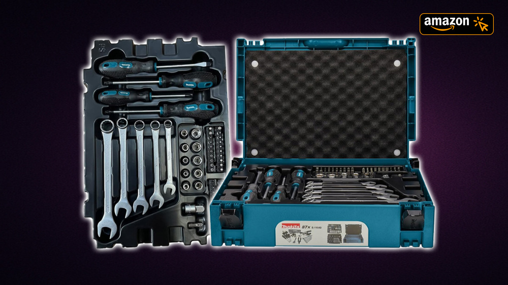 Amazon fegt Makita Werkzeug-Set 87-teilig im Makpac-Systemkoffer zum Bestpreis raus (Update)