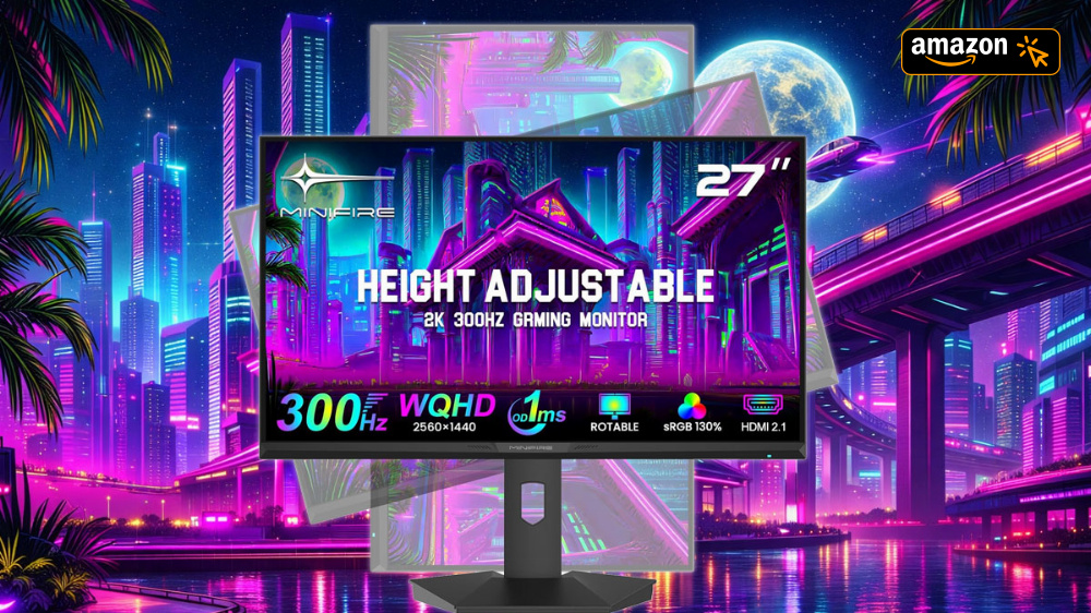 Wie lange noch zum Spartarif? 27 Zoll 300-Hz-Monitor kostet keine 200 Euro