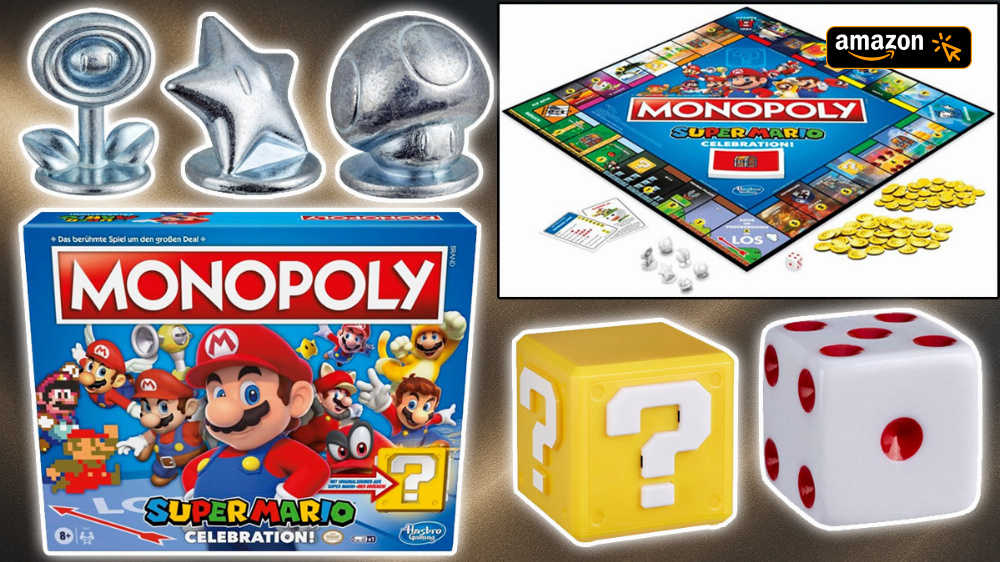 Super Mario Monopoly: Amazon verschleudert Brettspiel mit 56 % Rabatt