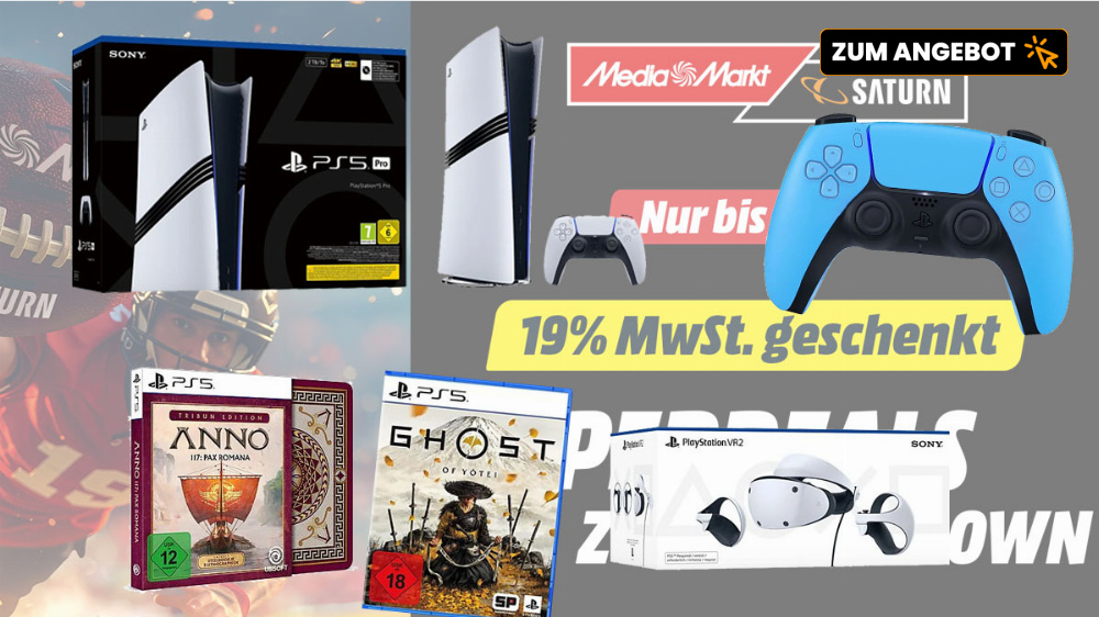 Zum letzten Mal vor GTA 6-Release? Playstation 5 Pro trotz Speicherkrise zum Nettopreis - auch PS5-Games günstiger