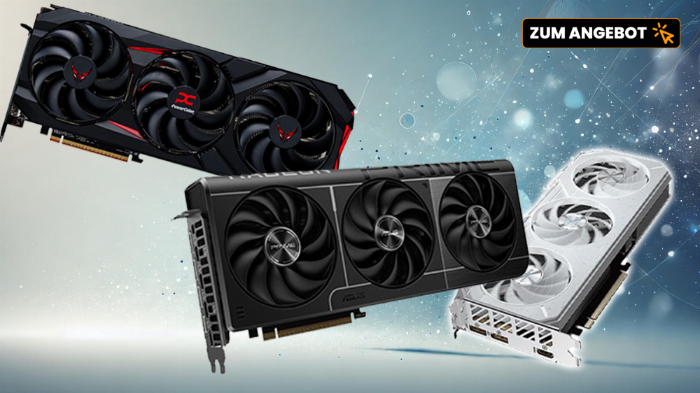 AMD-Grafikkarten im Preissturz: RX 9070 XT & RX 9060 XT mit 16 GB zum Bestpreis