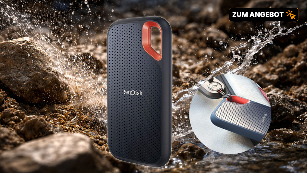 Welche Speicherkrise? Externe SSD von Sandisk gibt's jetzt nirgendwo günstiger als bei MediaMarkt