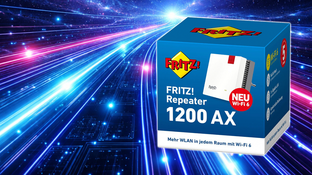Noch 28 Stunden: Fritz Repeater 1200 AX bei Amazon für unter 66 Euro