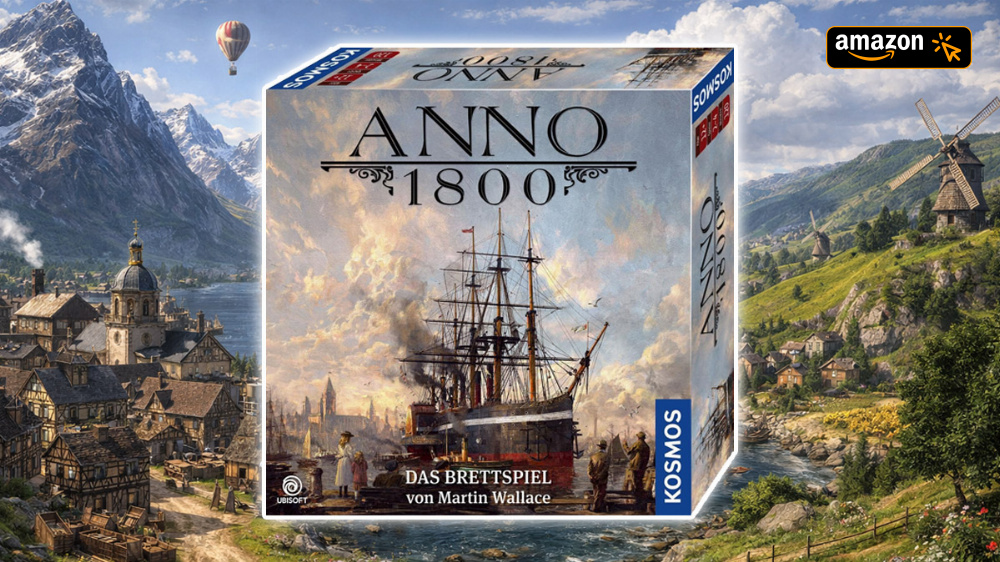 Nicht mehr lange: Anno 1800 als Brettspiel zum besten Preis seit dem Black Friday