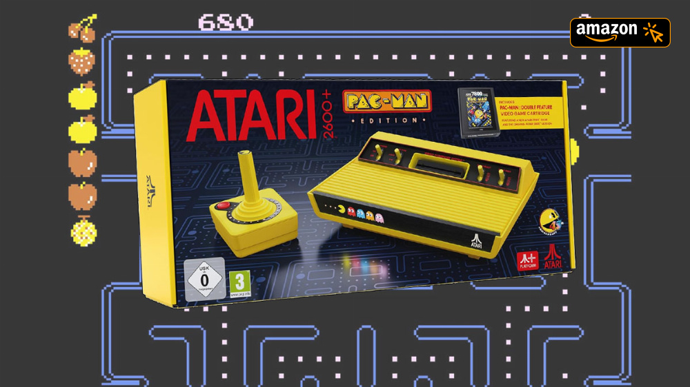 Atari 2600+: Retro-Konsole in der Pac-Man Edition bei Amazon auf Bestpreis