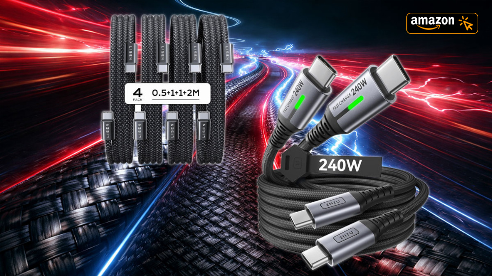 Ab 1,58 Euro Stückpreis: USB-C-Schnelladekabel zum Amazon-Bestpreis