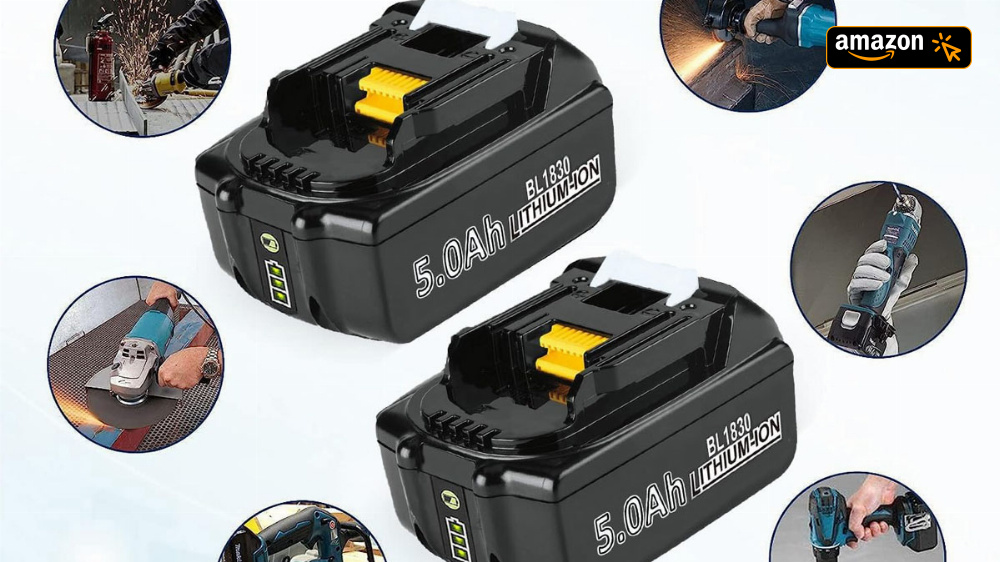 Amazon-Deal: 18V-Akku-Set 2x 5,5 Ah für Makita inklusive Doppel-Ladegerät rutscht unter 80 Euro