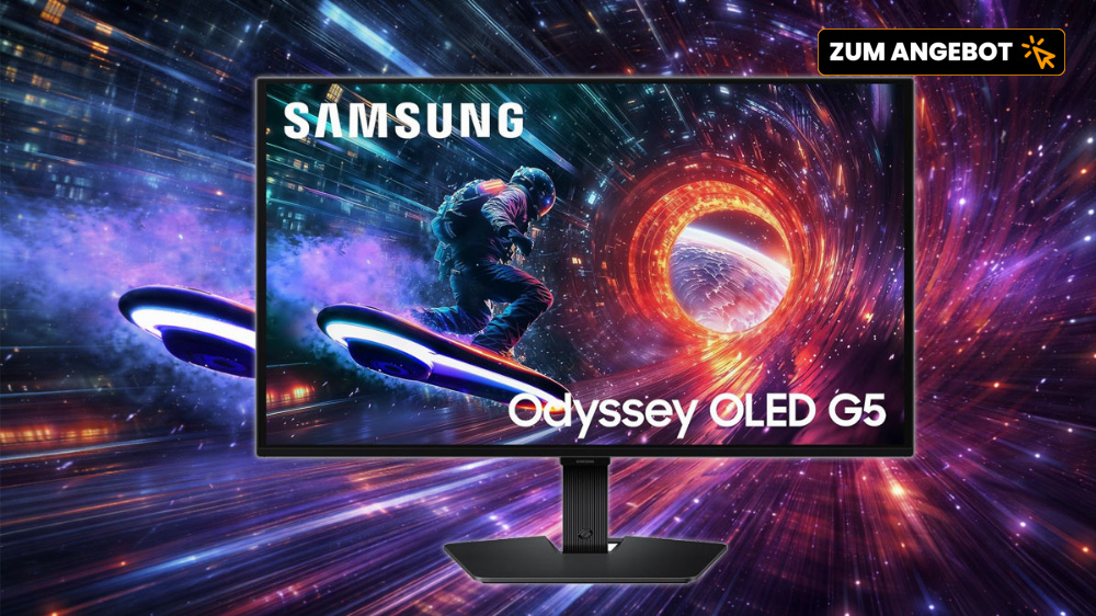 Preisrutsch | OLED-Monitor von Samsung kostet keine 400 Euro
