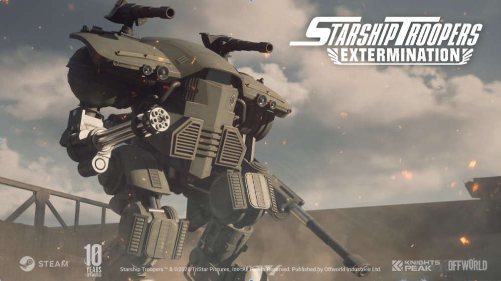 Starship Troopers: Extermination - Erstes großes Update 2026 bringt Mech, Seitenwaffe und mehr