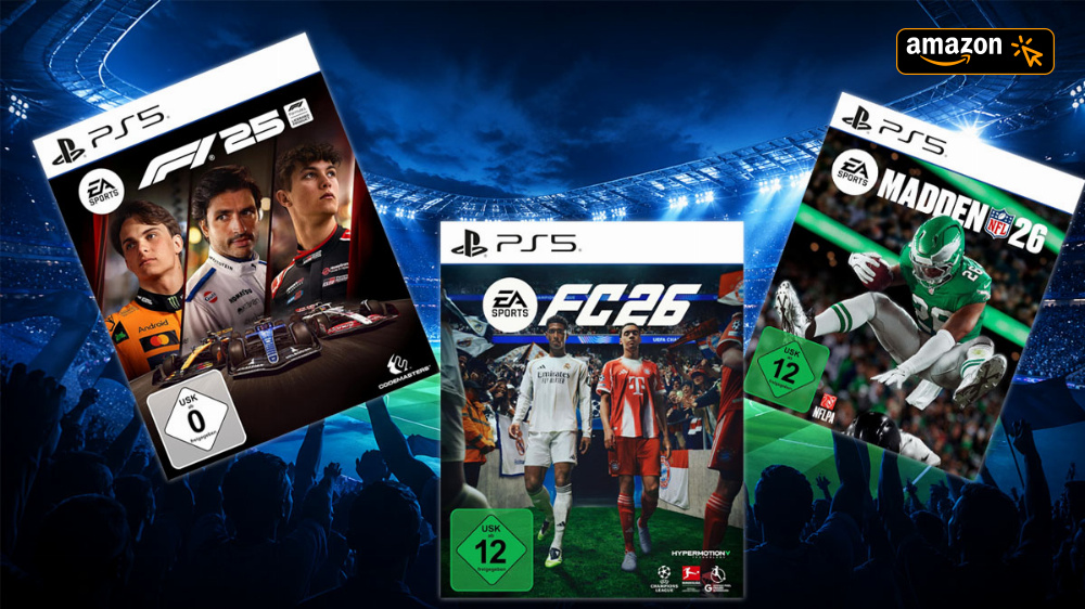 Nie günstiger bei Amazon | EA Sports FC 26, F1 25 und mehr im Angebot